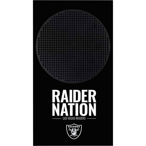NFL Las Vegas Raiders Team Motto Xbox Series S Console Skin